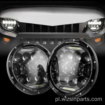 Reflektory LED o strukturze plastra miodu dla Jeepa Wranglera